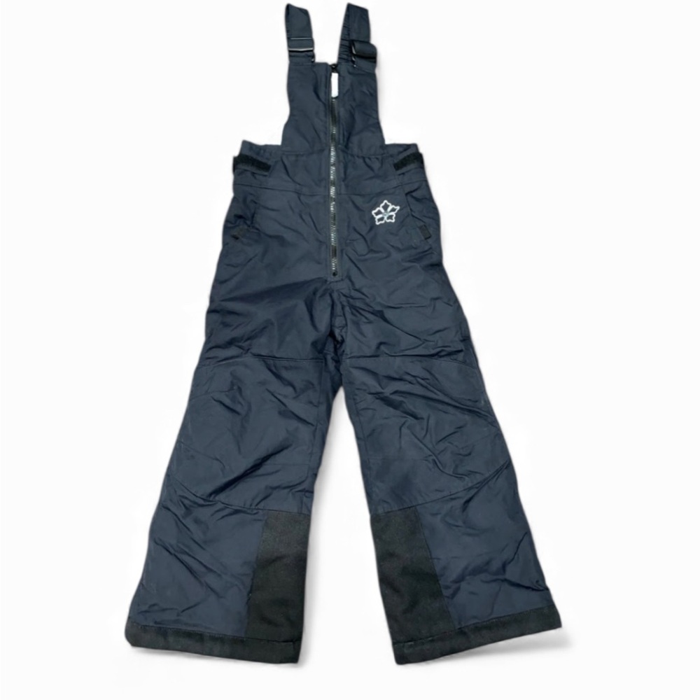 COLUMBIA VERTEX GIRLS SNOW SKI OVERALLS BIB SIZE 6 YOUTH PREOWNED BLACK